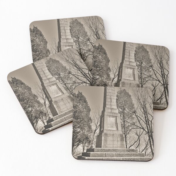 Item preview, Kings Mountain National Military Park Blacksburg South Carolina Black And White designed and sold by LisaWootenPhoto.