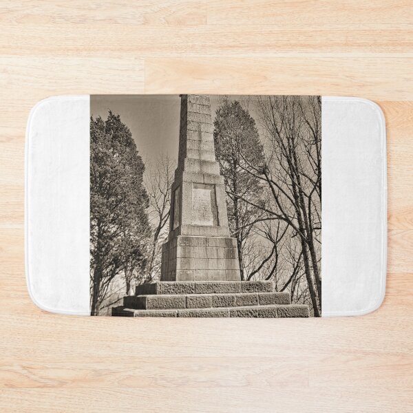 Item preview, Kings Mountain National Military Park Blacksburg South Carolina Black And White designed and sold by LisaWootenPhoto.