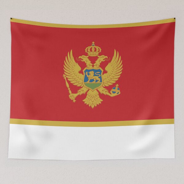 Item preview, Montenegro Flag designed and sold by Candie-Shop.