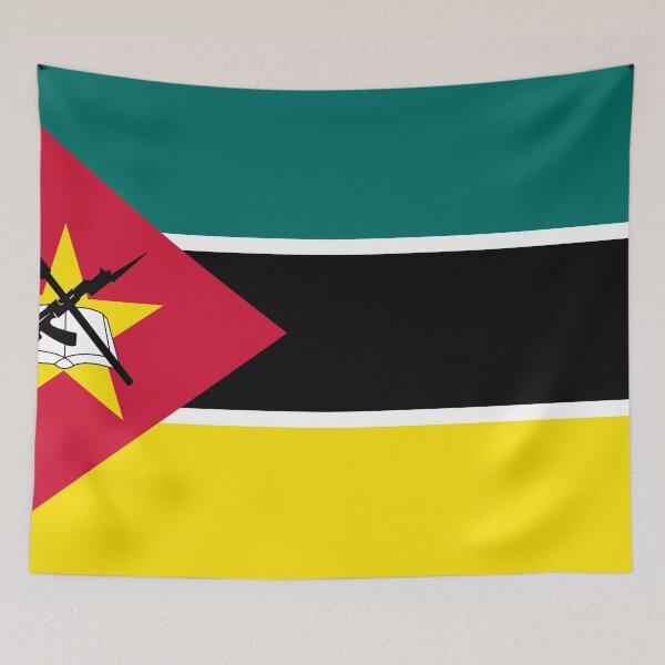 Item preview, Mozambique Flag designed and sold by Candie-Shop.