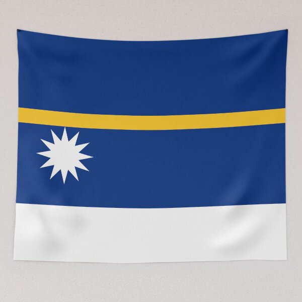 Item preview, Nauru Flag designed and sold by Candie-Shop.
