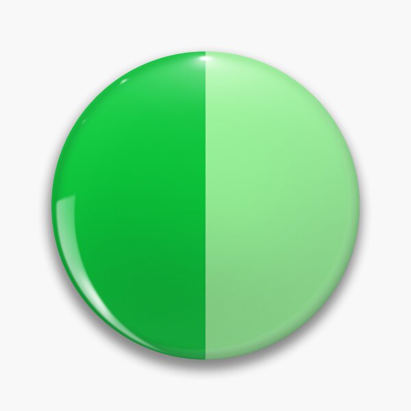 Item preview, Dark And Light Green Two Tone Color Split designed and sold by PatternTitan.