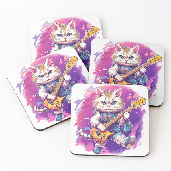 Item preview, Rockstar Cat Live in Concert designed and sold by Aziradesign.