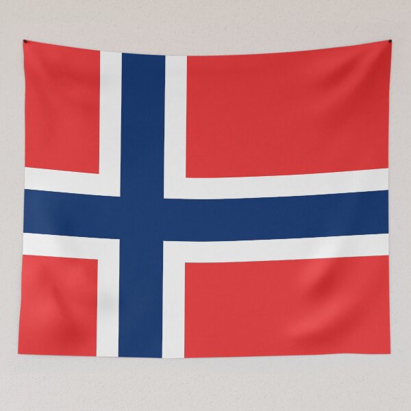 Item preview, Norway Flag designed and sold by Candie-Shop.