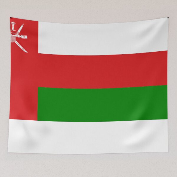 Item preview, Oman Flag designed and sold by Candie-Shop.
