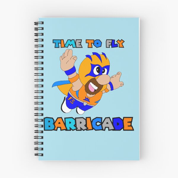 Item preview, Large text Time To Fly Barricade designed and sold by dazpetty.