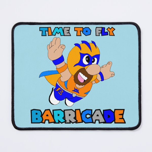 Item preview, Large text Time To Fly Barricade designed and sold by dazpetty.