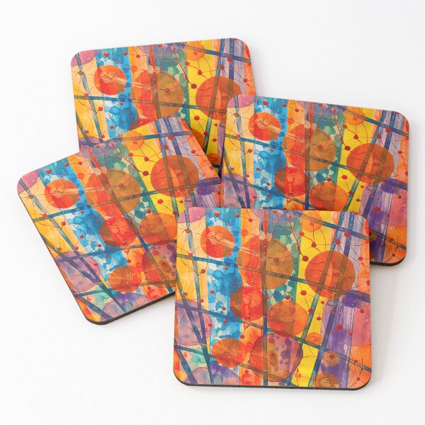 Item preview, Vibrant Fusion – Dynamic Abstract Art Design designed and sold by tronictees.