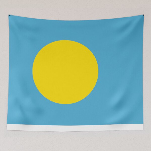 Item preview, Palau Flag designed and sold by Candie-Shop.