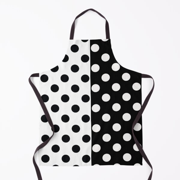 Item preview, Black White Two Inverse Polka Dots designed and sold by PatternTitan.