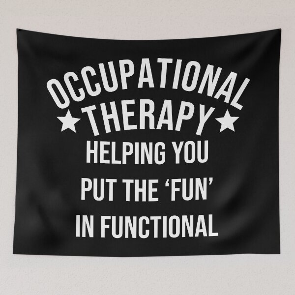 Item preview, Funny Occupational Therapy Therapist quote - Put the 'Fun' in Functional. Gift for occupational therapists. designed and sold by Unitepeople.