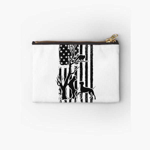 Item preview, Patriotic Coonhunter USA Flag Hunting Dog Coon Hound Gear designed and sold by DynamicDesign.