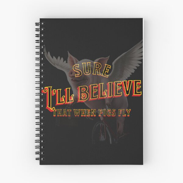 Item preview,  Flying Pigs and Other Sarcastic Delights: Embracing the Absurd designed and sold by StyleFused.