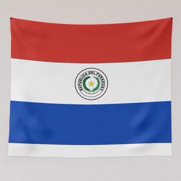 Item preview, Paraguay Flag designed and sold by Candie-Shop.
