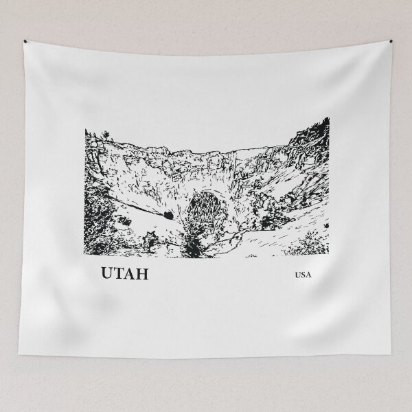 Item preview, Utah USA designed and sold by Lakeric Cityscapes.