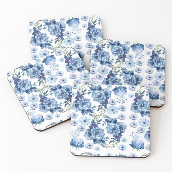 Item preview, Blue Flowers designed and sold by Abundancelife.