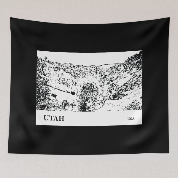 Item preview, Utah USA designed and sold by Lakeric Cityscapes.