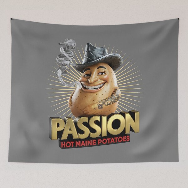 Item preview, Potato passion - Im not a big fan of small potatoes - Hipster potato - Pretty potato - Potato power designed and sold by JansenGS.