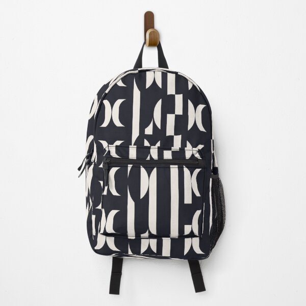 Item preview, Black and White Geometric Pattern Art designed and sold by DesigntshirtWB.