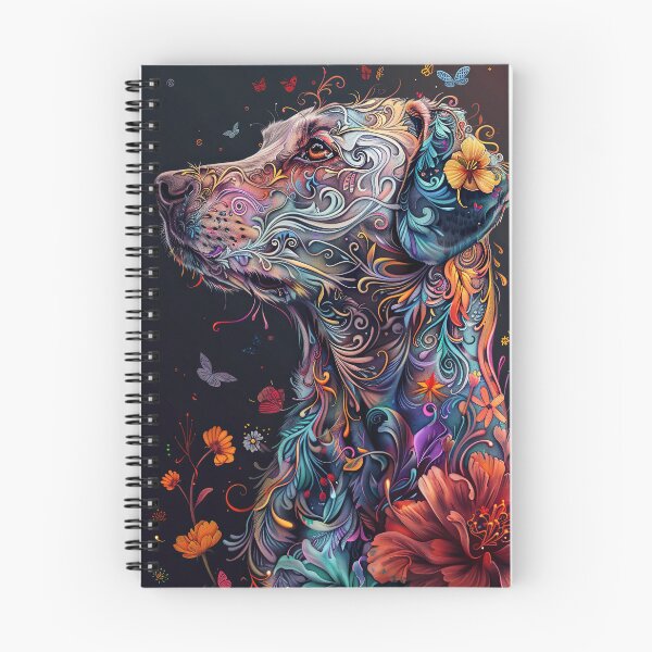 Item preview, Trippy Chesapeake Bay Retriever designed and sold by OccultDreams.