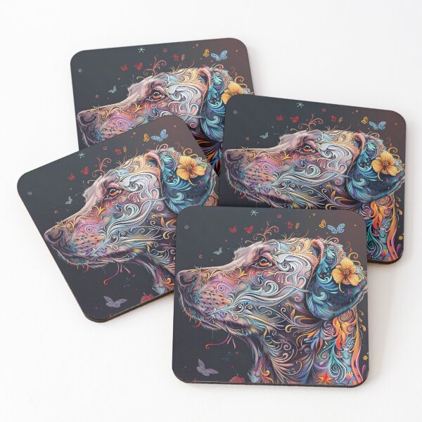Item preview, Trippy Chesapeake Bay Retriever designed and sold by OccultDreams.
