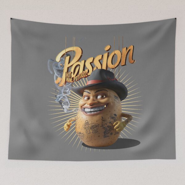 Item preview, Potato passion - Im not a big fan of small potatoes - Hipster potato - Pretty potato - Potato power designed and sold by JansenGS.