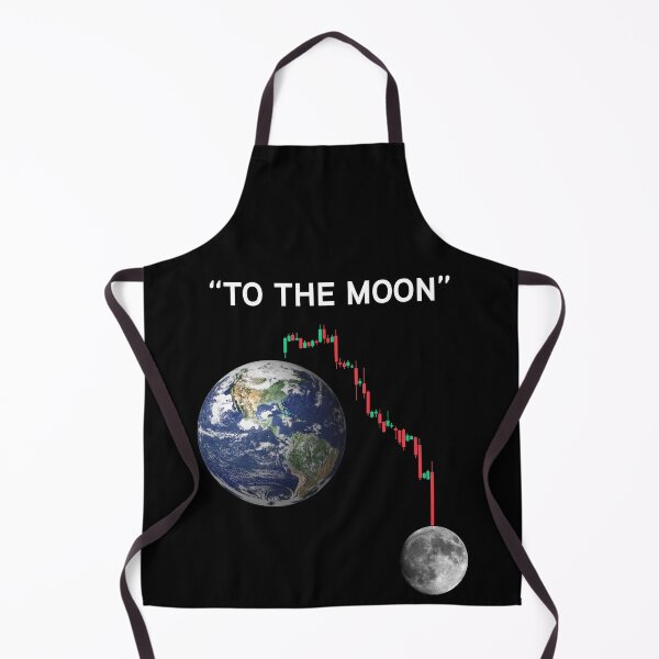 Item preview, "To the moon" - Bitcoin Crypto Meme designed and sold by Iba.