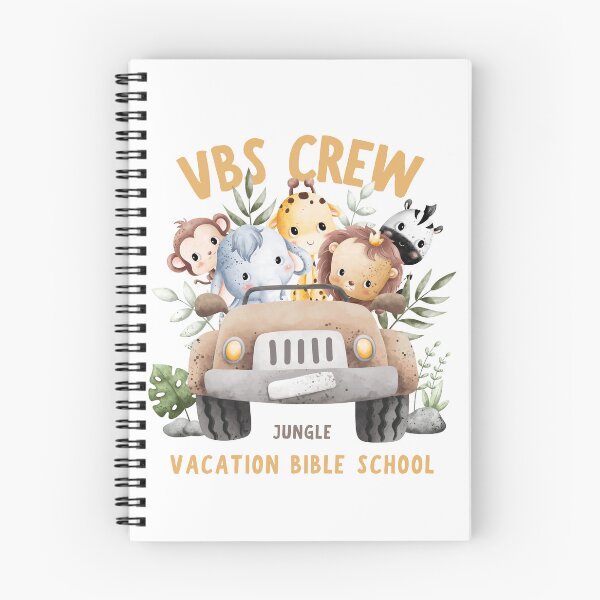 Item preview, VBS Vacation Bible School Crew Jungle Animals for Christian Church Children Ministry designed and sold by Wear-Christ.