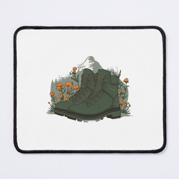 Item preview, Wildflower Hiking Boots designed and sold by onicaras.