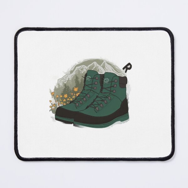 Item preview, Wildflower Hiking Boots designed and sold by onicaras.