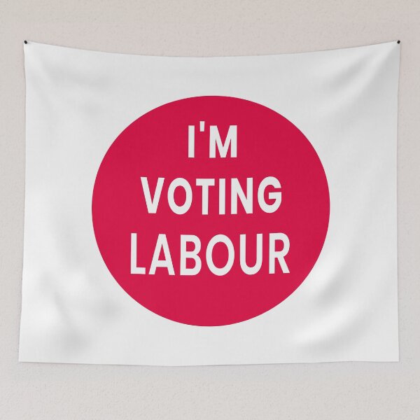 Item preview, I'm Voting Labour UK General Election designed and sold by Jeallan Designs.