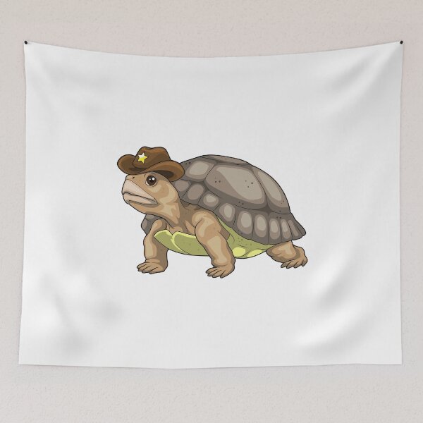 Item preview, Turtle Sheriff Cowboy hat designed and sold by Snabdesign84.