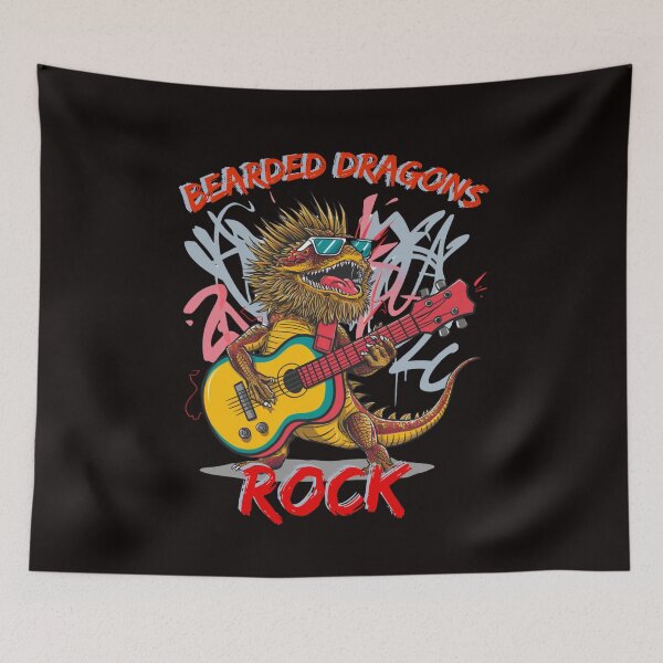 Item preview, Bearded dragons rock designed and sold by BritishDelights.