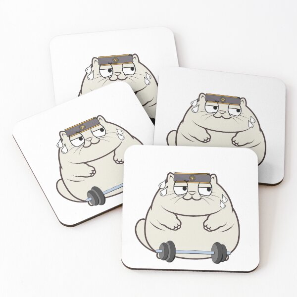 Item preview, Funny sumo cat is exercising designed and sold by Pet Station.