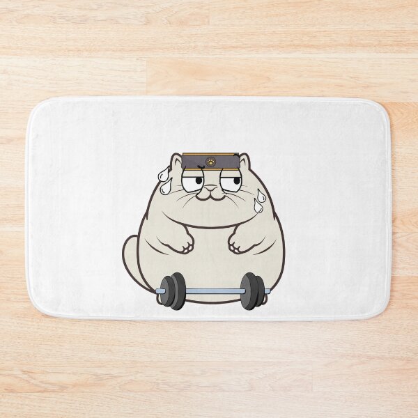 Item preview, Funny sumo cat is exercising designed and sold by Pet Station.