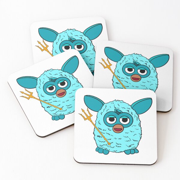 Item preview, Light Blue Neptune Furby designed and sold by Animals-by-JB.