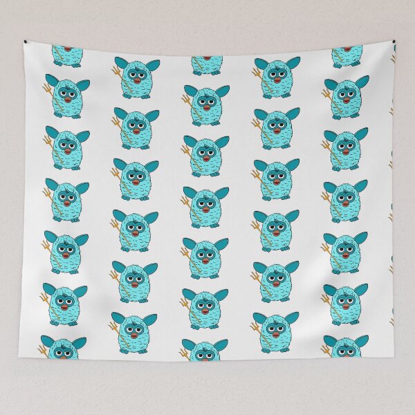 Item preview, Light Blue Neptune Furby designed and sold by Animals-by-JB.