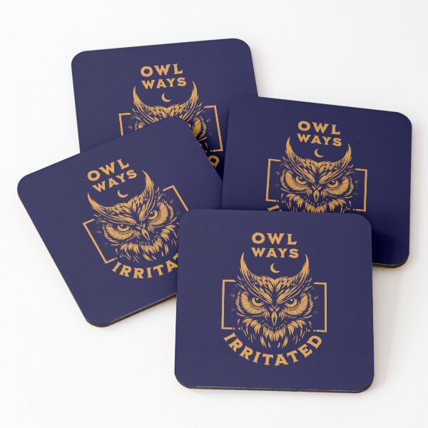 Item preview, Owl'ways Irritated designed and sold by musthavewords.