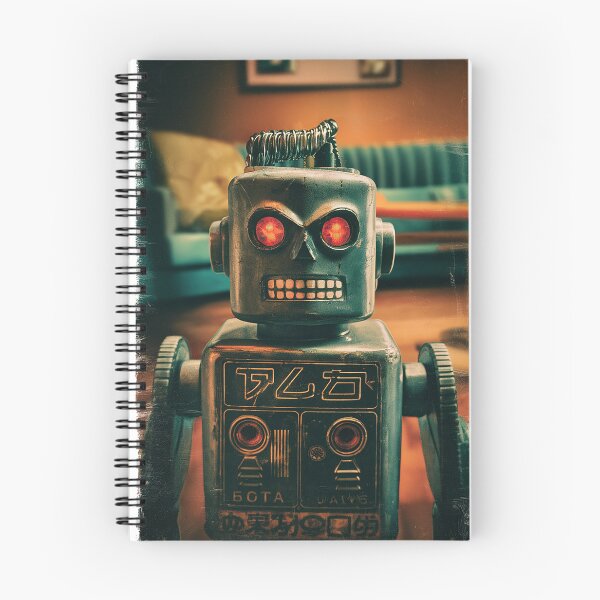 Item preview, Vintage Menace: Japanese-Inspired Retro Robot designed and sold by 3MillsDesign.