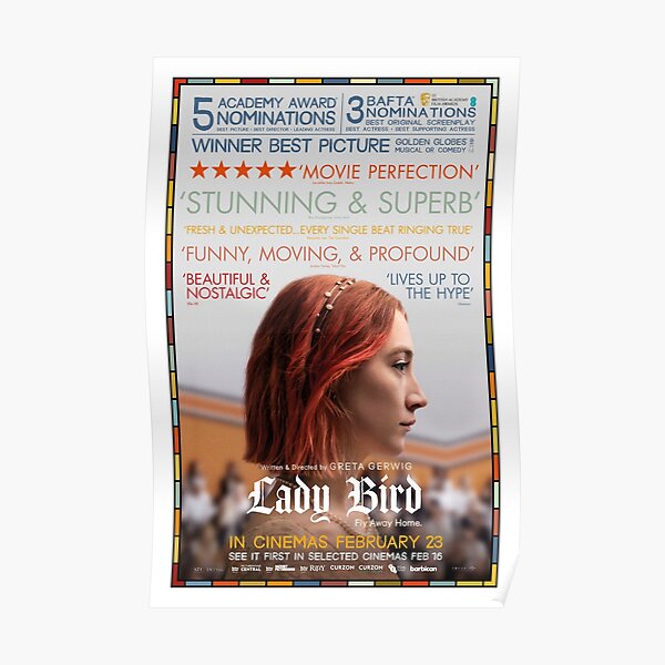 Affiche du film Lady Bird Critics Poster