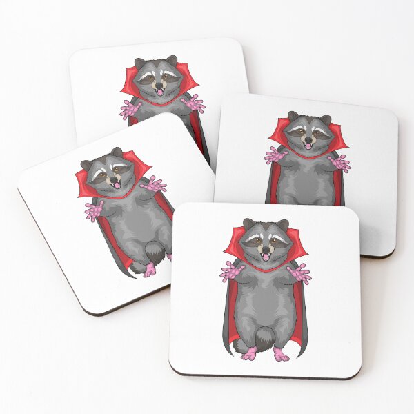 Item preview, Racoon Halloween Vampire designed and sold by Snabdesign84.
