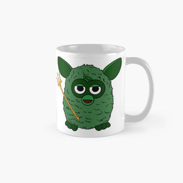 Item preview, Forest Green Neptune Furby designed and sold by Animals-by-JB.
