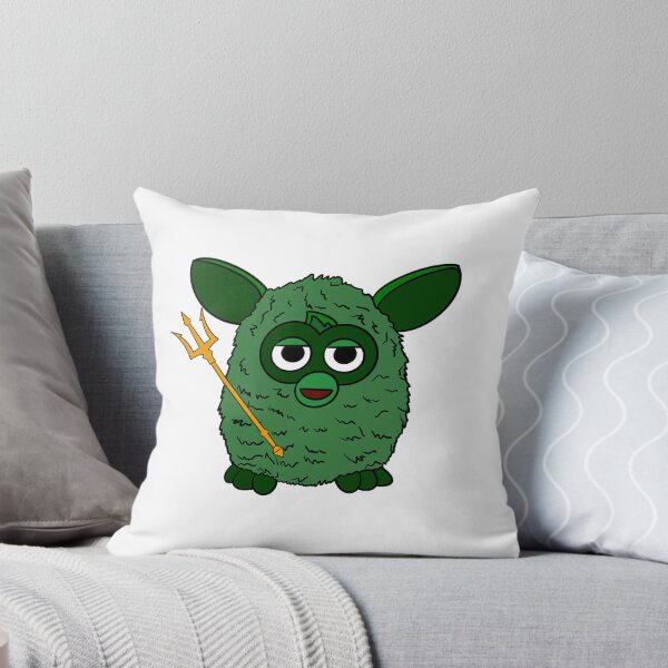 Item preview, Forest Green Neptune Furby designed and sold by Animals-by-JB.