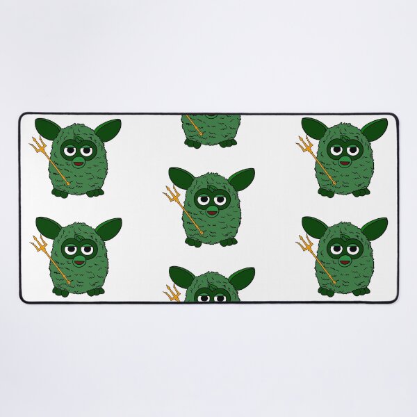 Item preview, Forest Green Neptune Furby designed and sold by Animals-by-JB.