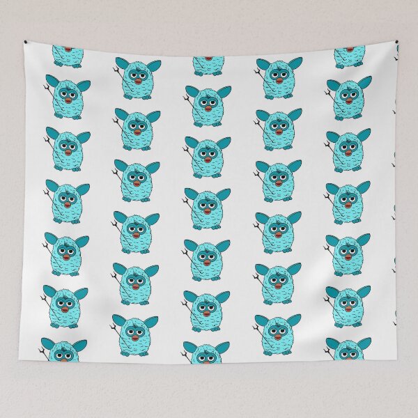 Item preview, Light Blue Pluto Furby designed and sold by Animals-by-JB.