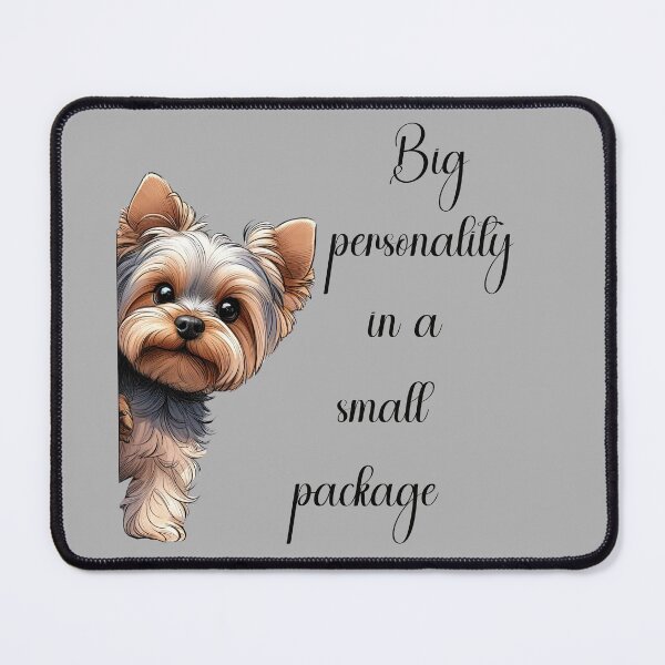 Item preview, Big personality, in a small package - Yorkshire Terrier dog designed and sold by ART-HOME-PAWS.