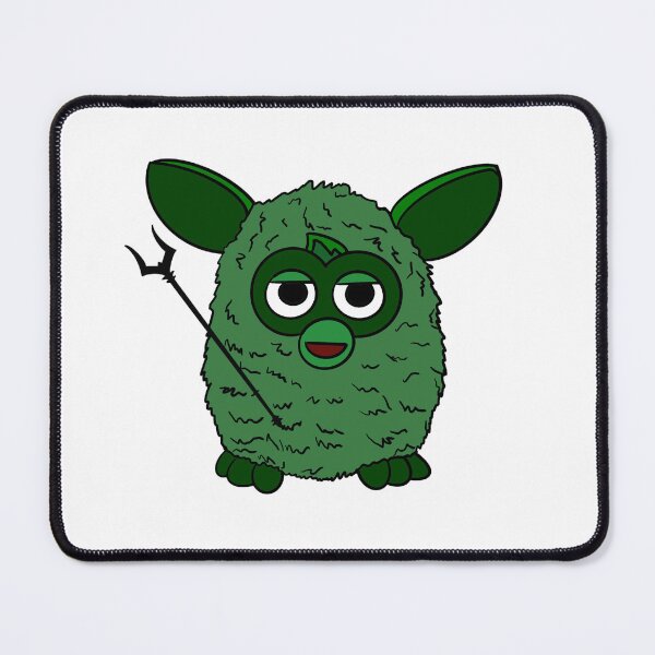 Item preview, Forest Green Pluto Furby designed and sold by Animals-by-JB.