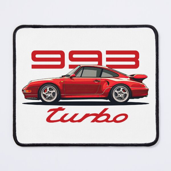 Item preview, Porsche 993 Turbo illustration designed and sold by blackdogshop.