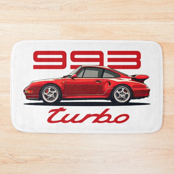 Item preview, Porsche 993 Turbo illustration designed and sold by blackdogshop.