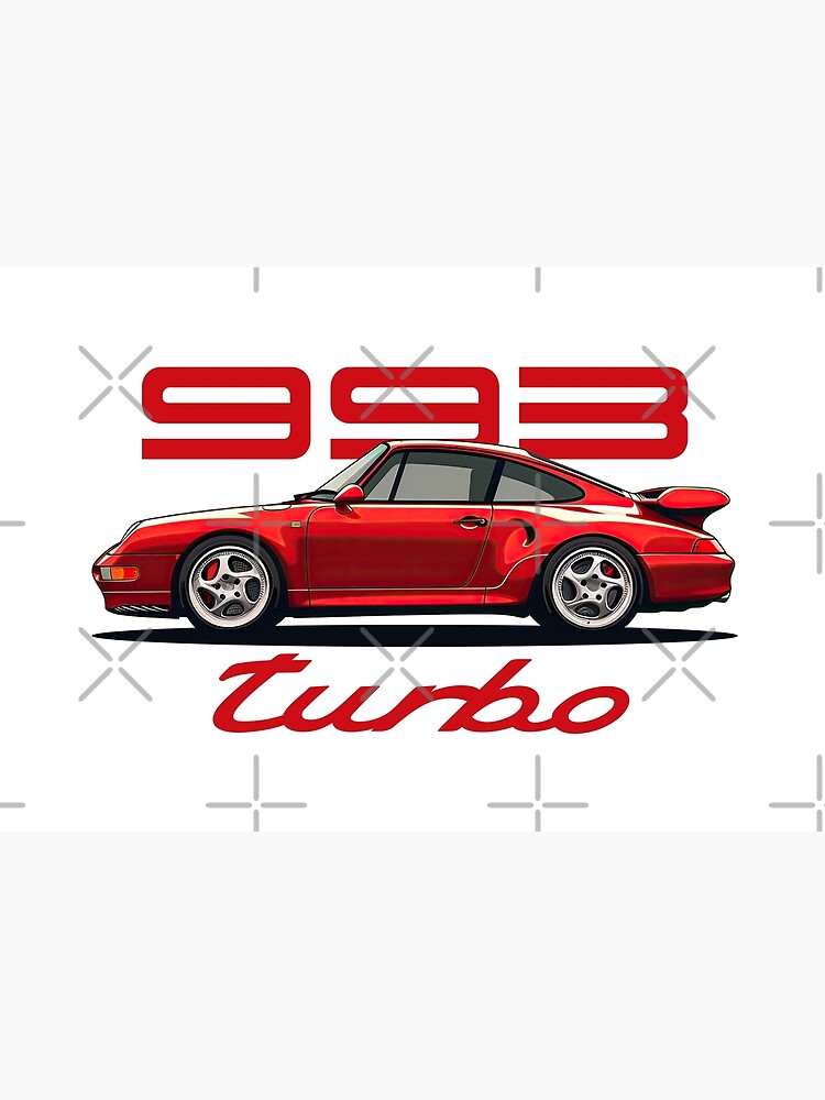 Porsche 993 Turbo illustration